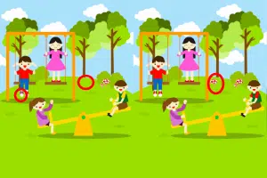 لعبة الاختلافات بين الصورتين اوجد الفروقات الخمسة بين الصور